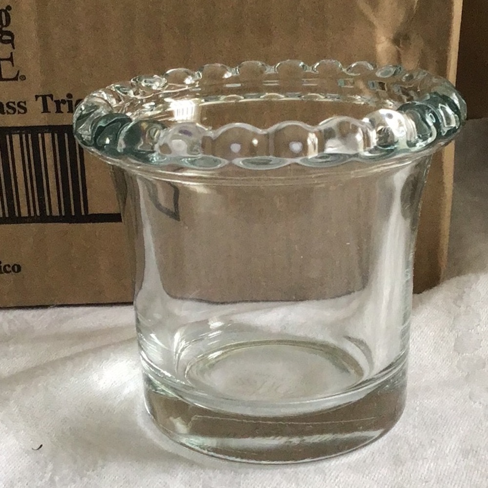 SLAH Amelia Beaded Glass Trio cups.